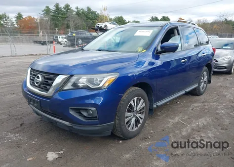 2017 Nissan Pathfinder Sl from USA, damaged, VIN 5N1DR2MMXHC632753